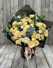 Букет цветов из:  Розы и Лизиантусы #REPLACE_PRED# Нижнем Тагиле