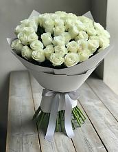 Букет 35 Белых роз в Нижнем Тагиле