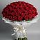 Букет 101 Красная роза Блэк Мэджик в Нижнем Тагиле