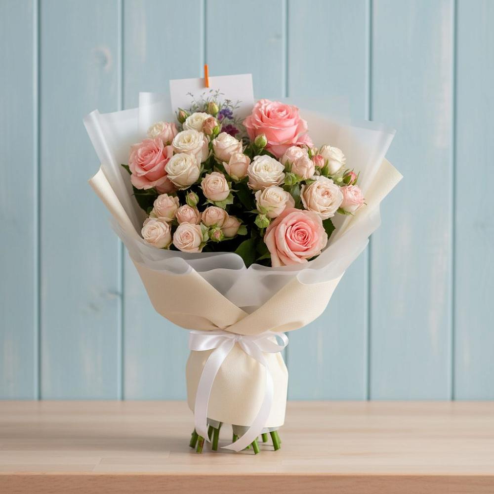 Букет цветов из: Розы в Нижнем Тагиле