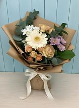 Букет цветов из:  Герберы и Хризантемы в Нижнем Тагиле