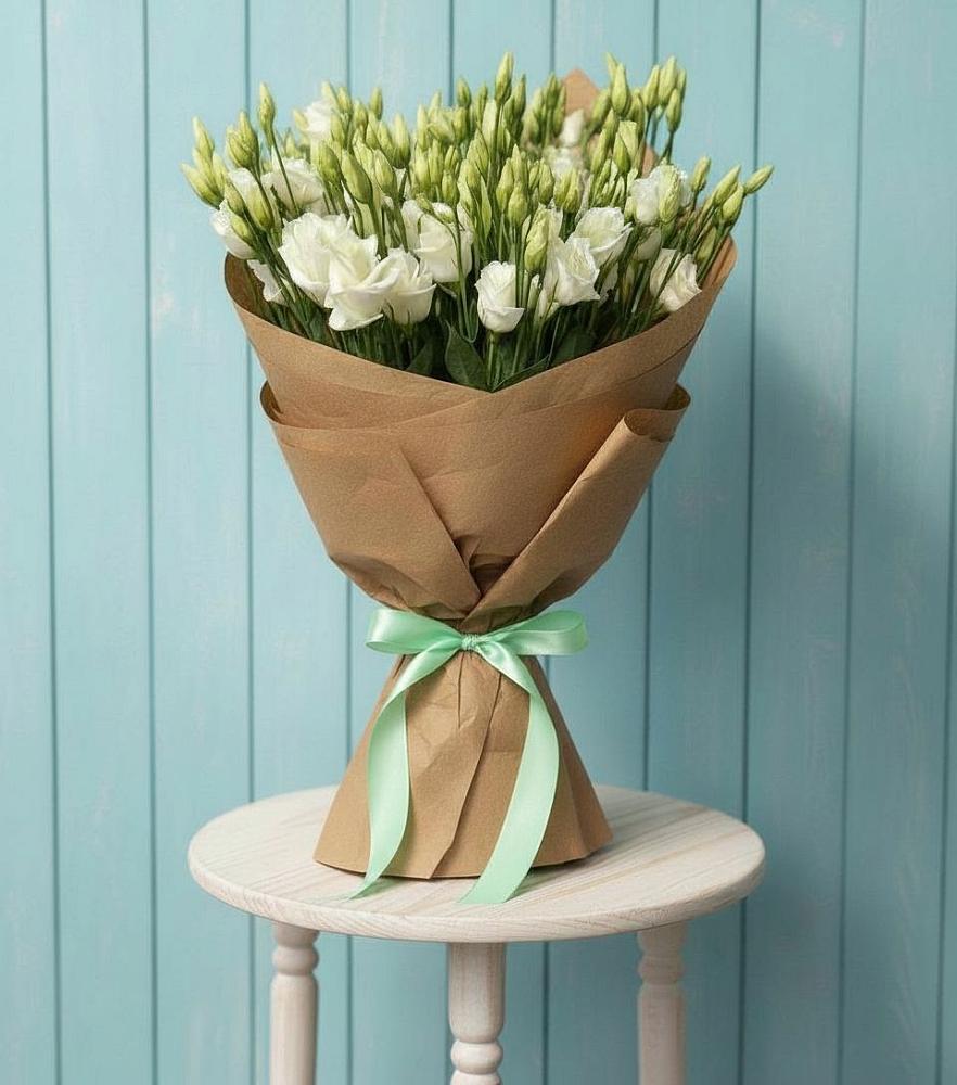 Букет цветов из: Лизиантусы в Нижнем Тагиле