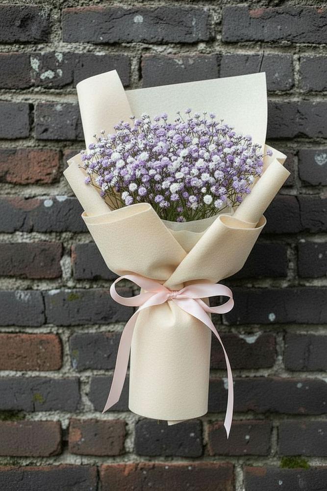 Букет цветов из: Гипсофила в Нижнем Тагиле