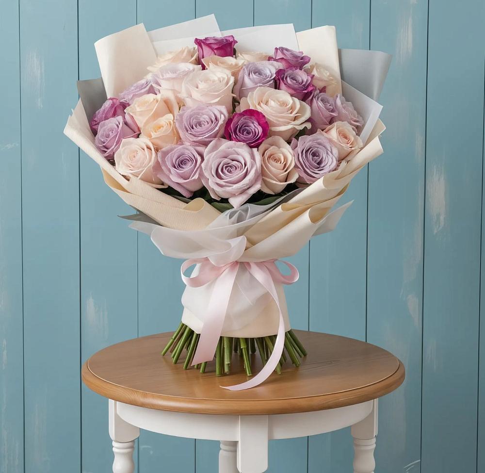 Букет цветов из: Розы в Нижнем Тагиле