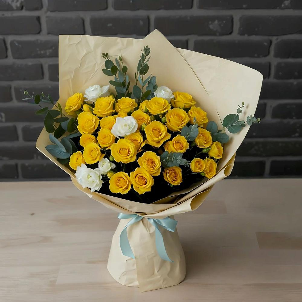 Букет цветов из: Розы в Нижнем Тагиле