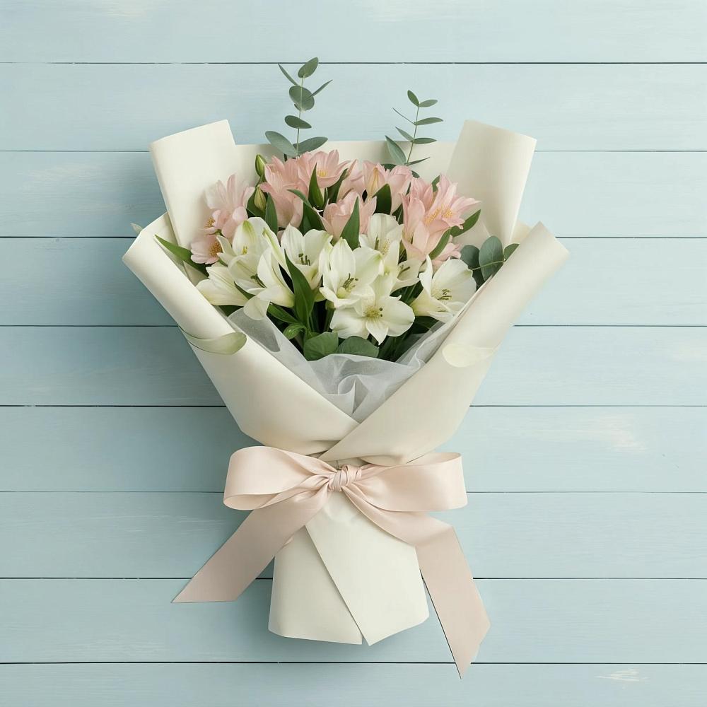 Букет цветов из: Альстромерии в Нижнем Тагиле