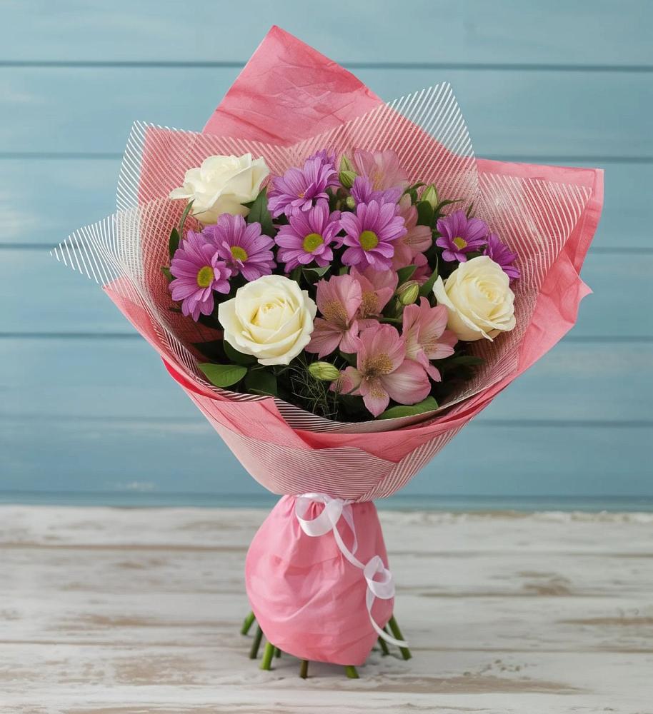 Букет цветов из: Герберы в Нижнем Тагиле