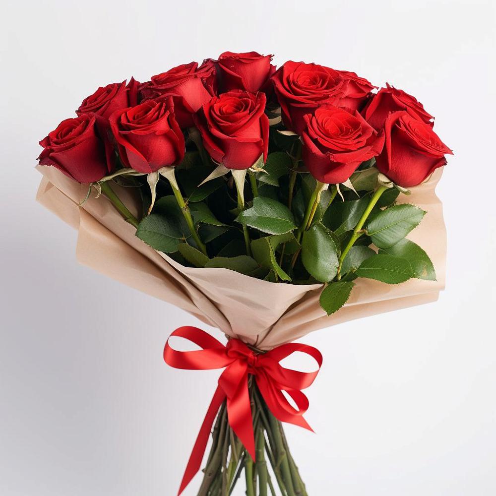 Букет 11 Красных роз Эдлесс Лав в Нижнем Тагиле
