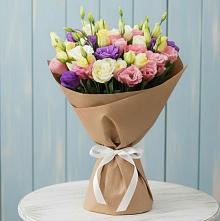 Букет цветов из:  Лизиантусы в Нижнем Тагиле